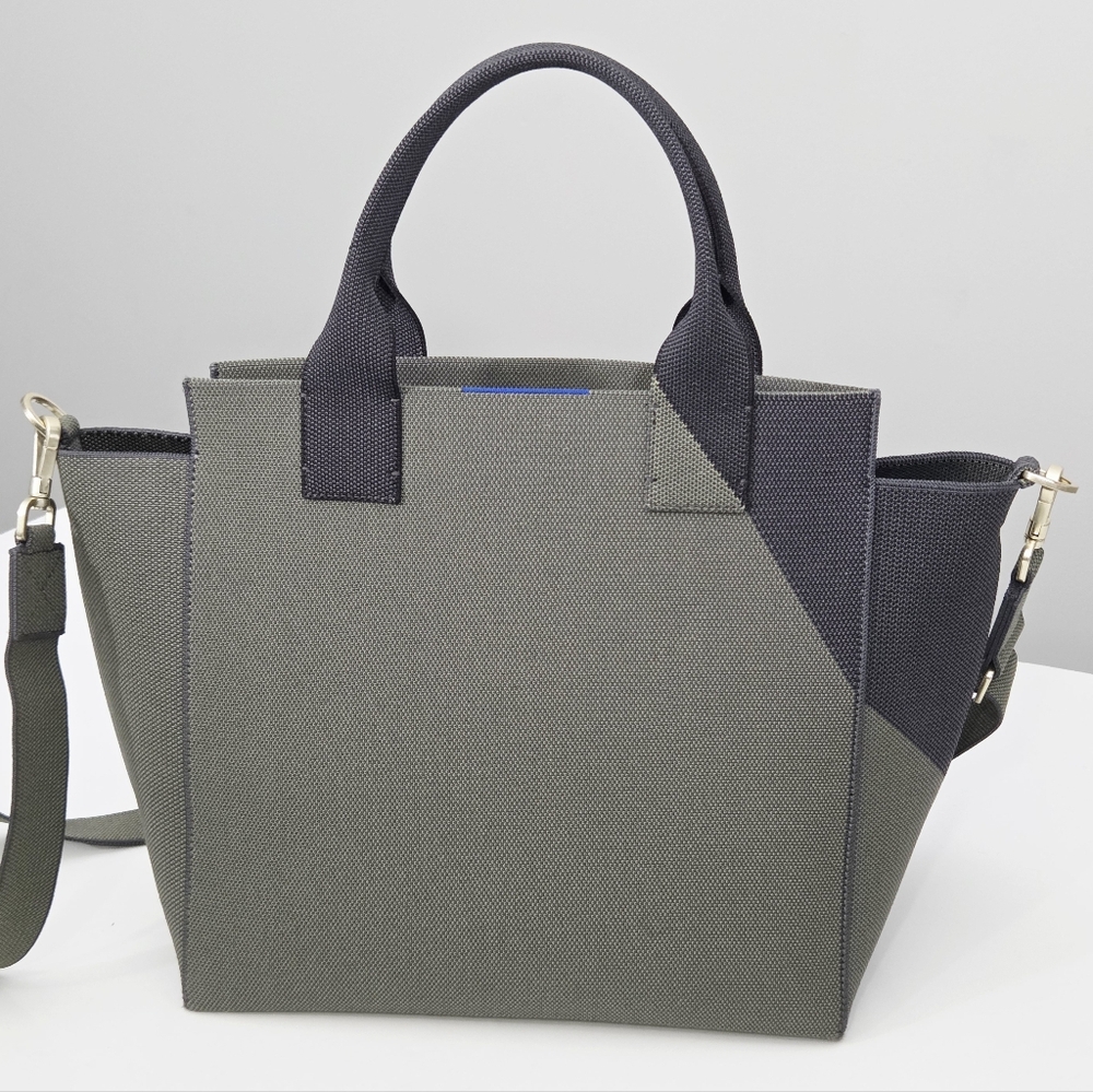 ROTHY'S THE HANDBAG SHOULDER BAG SATCHEL CROSSBODY BAG IN SAGE GREEN - Picture 4 of 10